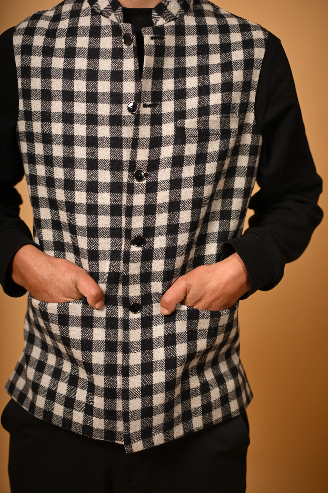 winter waistcoat for male