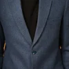 navy blue winter blazer