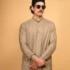 fawn winter jackan kameez shalwar for mens