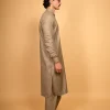 fawn winter jackan kameez shalwar for mens