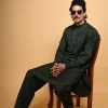 Fir Green Tamtadu Kameez Shalwar