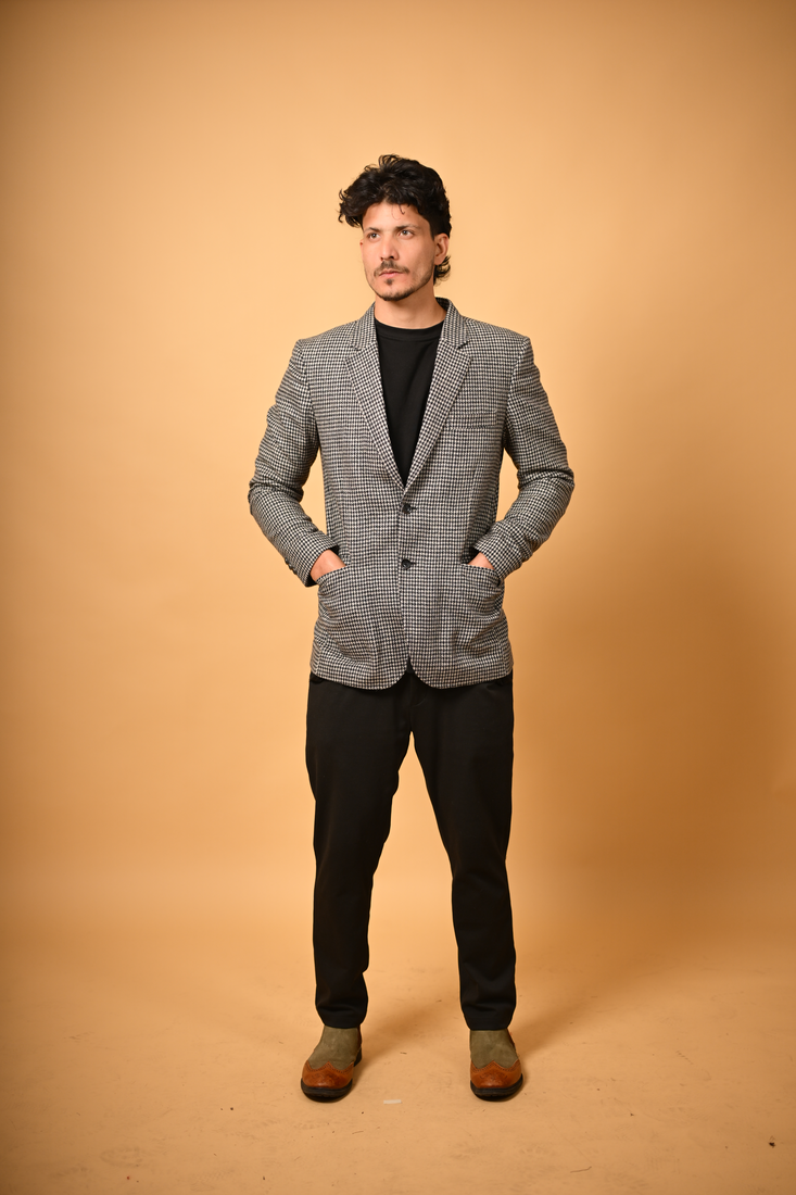 coffee brown blazer for men