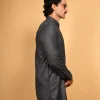 Greyish Blue Pathan Kameez Shalwar