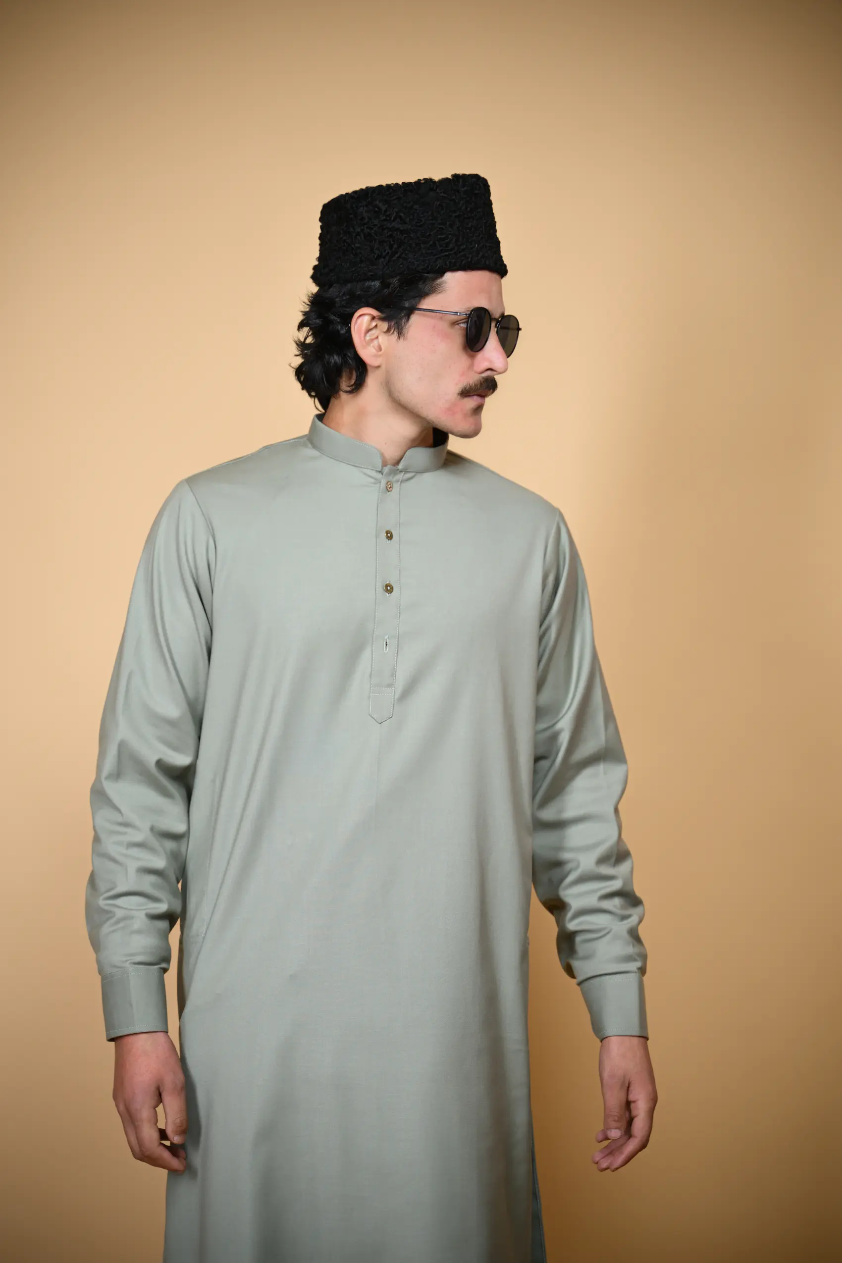 light green kameez shalwar suite's
