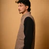 striped waistcoat for males