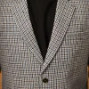 blue winter blazer for men