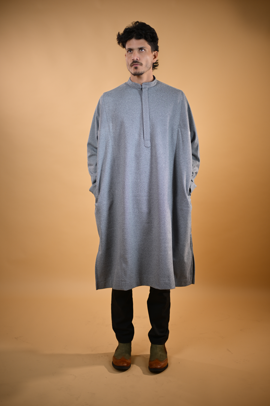 man wearing pheran