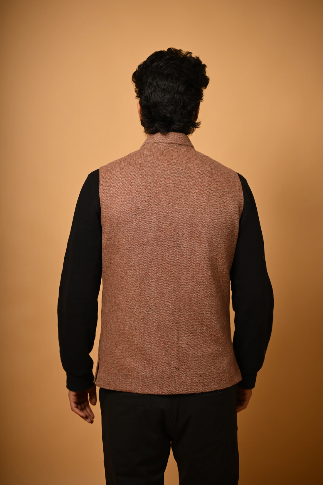 Herringbone Waistcoat for men