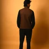 casual wear brown waistcoat casual for men