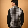 men wearing wais coat