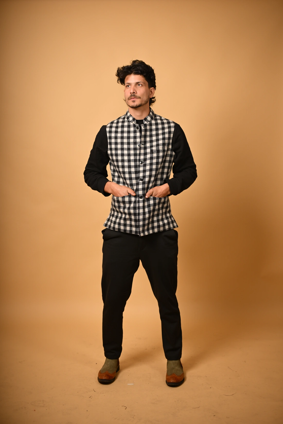 men wearing waistcoat