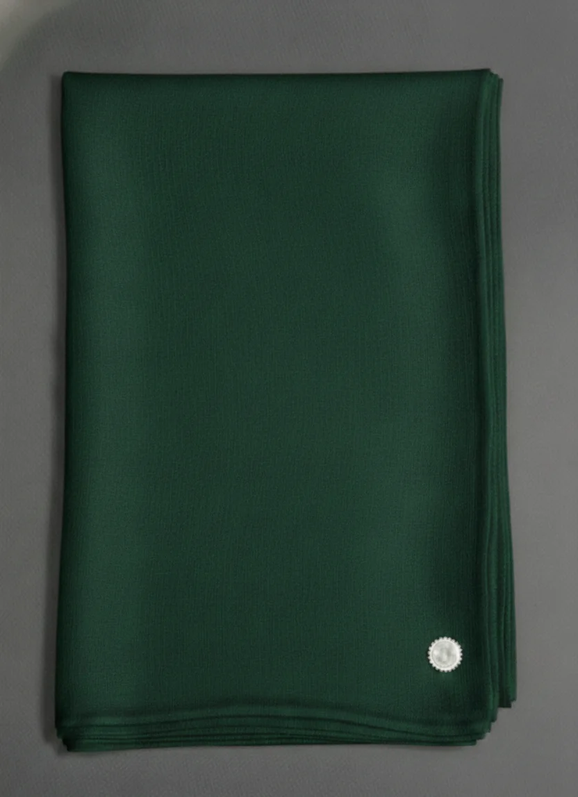 green colour pashmina shawl