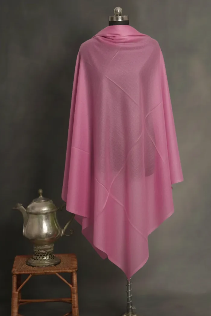 light pink  Pashmina Shawl