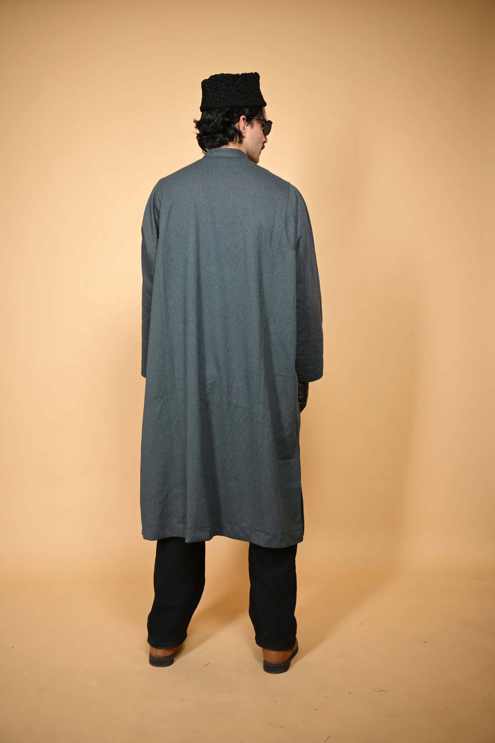 men wearing kashmiri firan