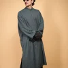 men wearing kashmiri firan