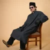 men wearing Kashmiri  pheran