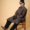 men wearing Kashmiri  pheran