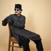 men wearing Kashmiri pheran