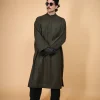 men wearing Kashmiri  pheran