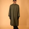 men wearing Kashmiri pheran