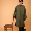 men wearing Kashmiri pheran