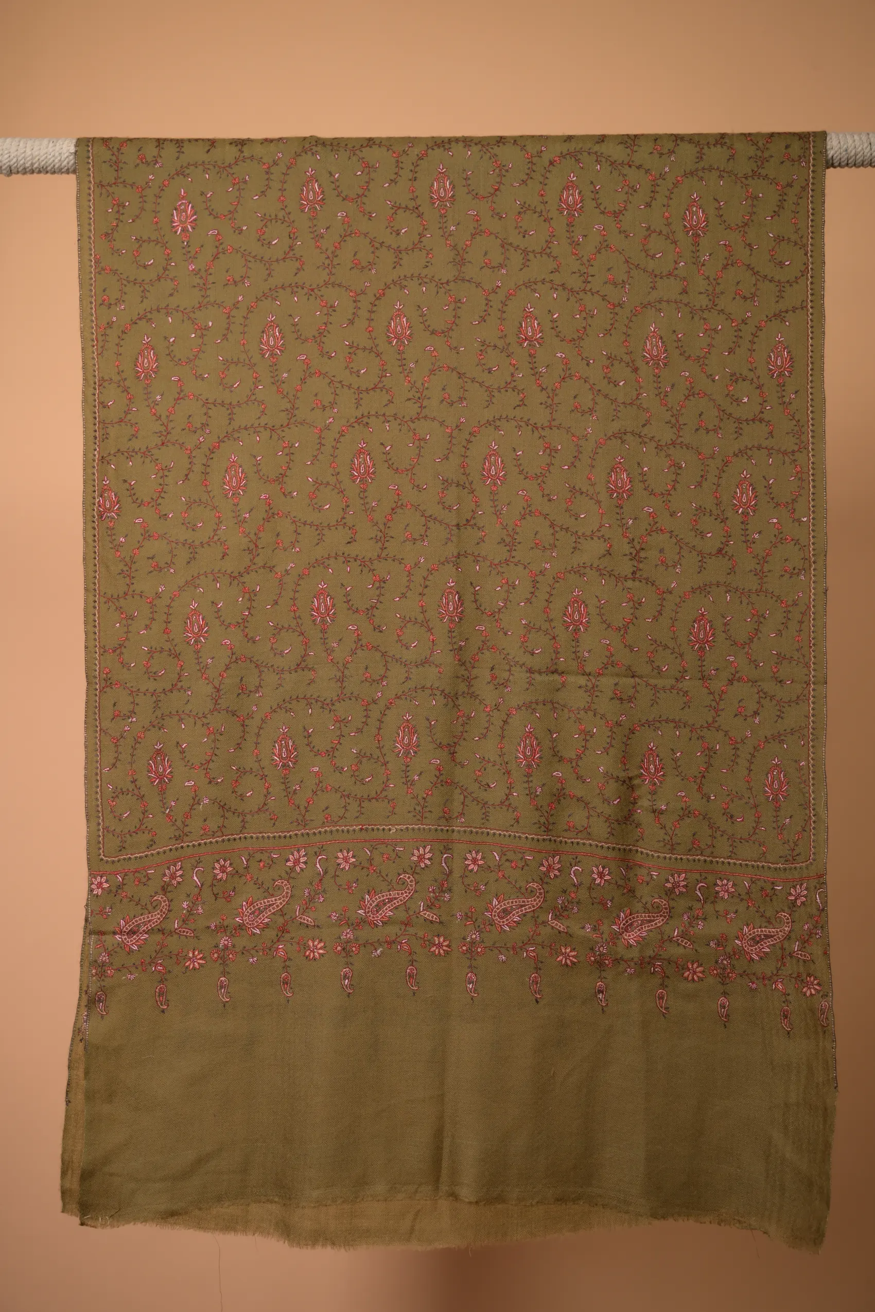 cashmere jaali stole