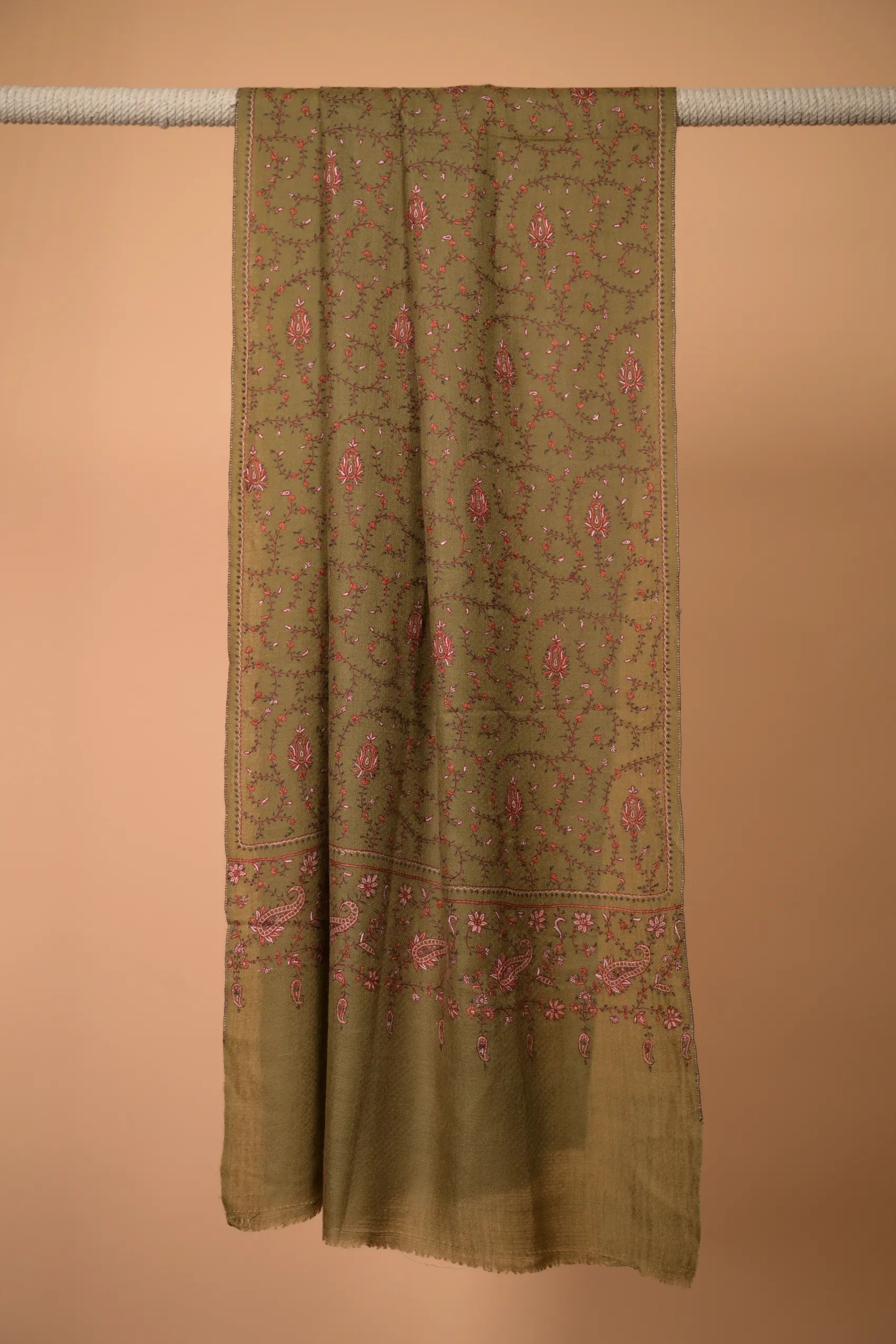 cashmere jaali stole