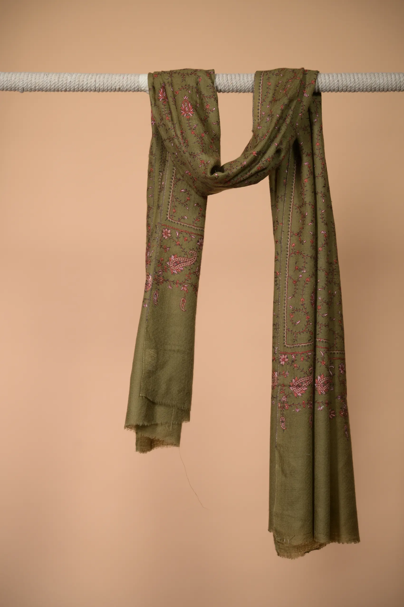 cashmere jaali stole