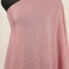 light carmine pink cashmere shawl
