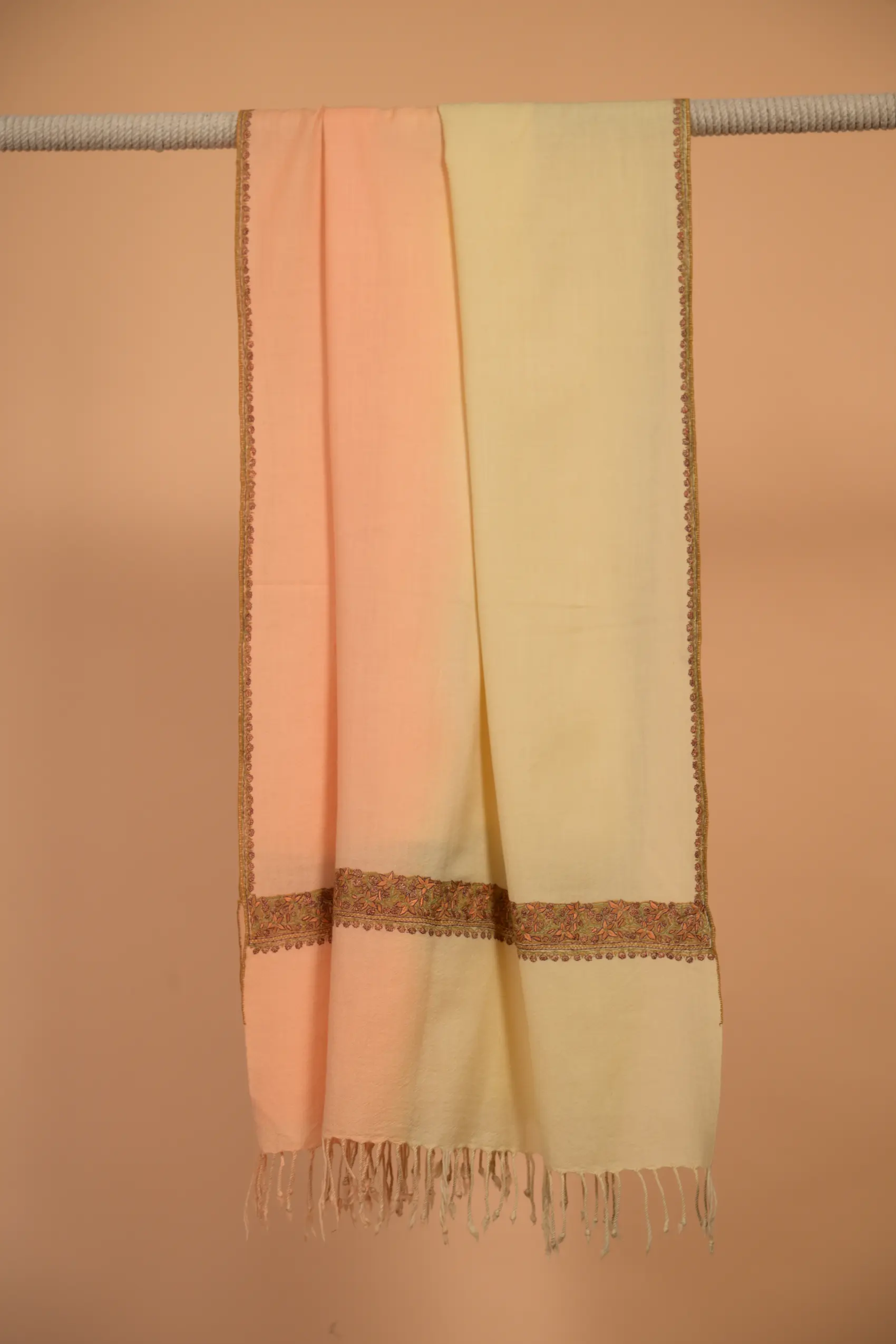 woolen ombre stole for women