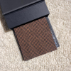coffee brown houndstooth.