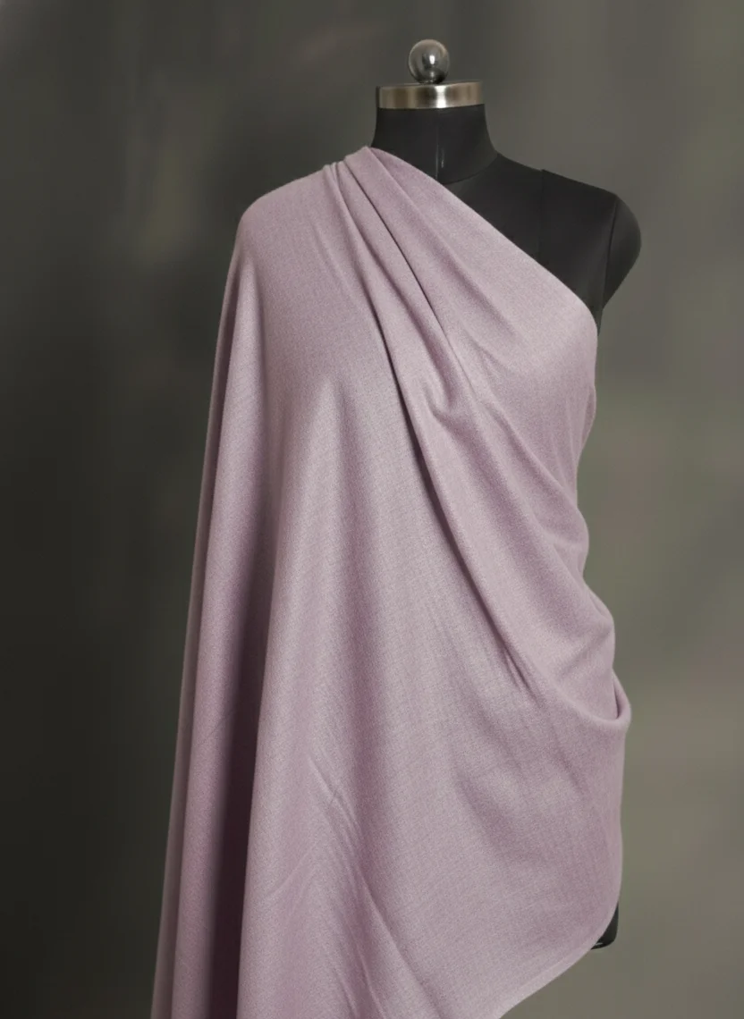 lavender colour Pure GI Pashmina cashmere shawl