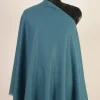 sea blue scarf pashmina shawl handwoven