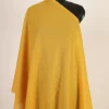Pure Kashmiri pashmina shawl handcrafted in soft natural tones