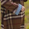 dark brown pheran for female