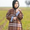 dark brown pheran for women 