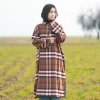 dark brown kashmiri pheran for female