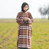 dark brown pheran for female