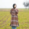 dark brown kashmiri pheran