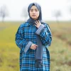 blue pheran for female