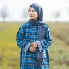 blue pheran for female