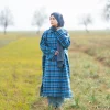 blue Kashmiri pheran