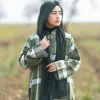 green pheran  for females