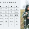 size chart of pherans by baraqah