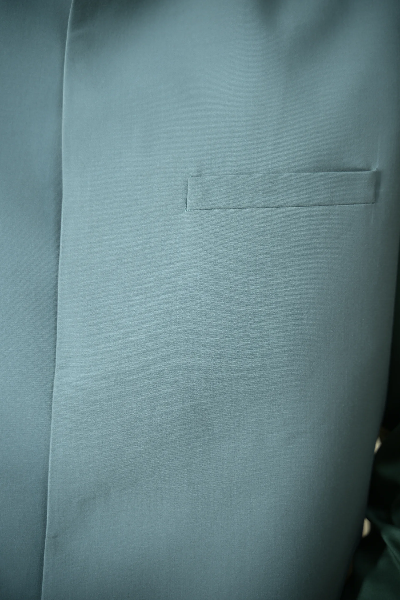 Mint Green Bandgala Waistcoat - Image 8